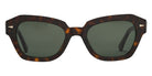 AHLEM® Les Halles Sunglasses AH SA079-DRKT/GG154-F1 51 - Dark Turtle/Green