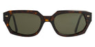 AHLEM® Racine Sunglasses AH SA081-DRKT/GG154-F1 57 - Dark Turtle/Dark Green