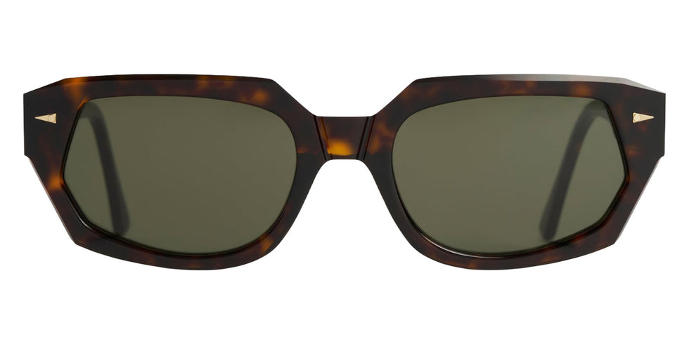 AHLEM® Racine Sunglasses AH SA081-DRKT/GG154-F1 57 - Dark Turtle/Dark Green