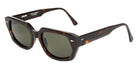 AHLEM® Racine Sunglasses AH SA081-DRKT/GG154-F1 57 - Dark Turtle/Dark Green