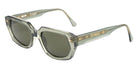 AHLEM® Racine Sunglasses AH SA081-RAIL/GG154-F1 57 - Rainlight/Dark Green
