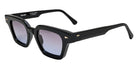 AHLEM® Limited Edition™ Boétie Sunglasses AH SA100-BLCK/BLGR4-F1 48 - Black/Blue Gradient