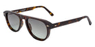 AHLEM® Carrousel Sunglasses AH SA101-DRKT/GNGR4-F1 51 - Dark Turtle/Green Gradient