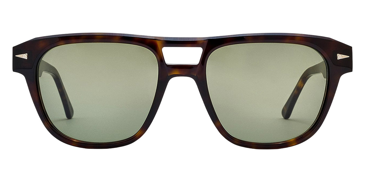 AHLEM® Limited Edition™ États-Unis Sunglasses AH SA102-DRKT/KHAL-F1 52 - Dark Turtle/Khaki Light