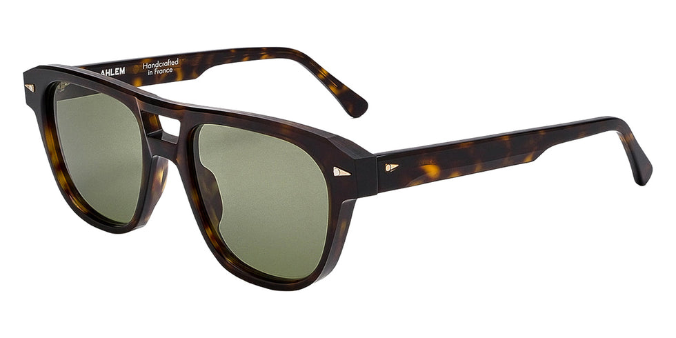AHLEM® Limited Edition™ États-Unis Sunglasses AH SA102-DRKT/KHAL-F1 52 - Dark Turtle/Khaki Light