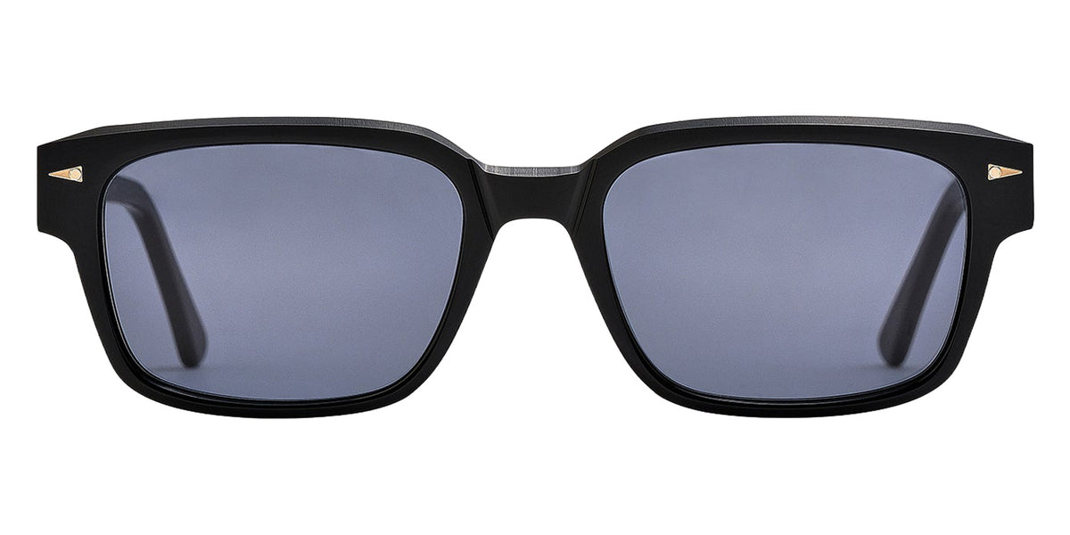 AHLEM® Beaux-Arts Sunglasses AH SA108-BLCK/PETR4-F1 55 - Black/Petrol