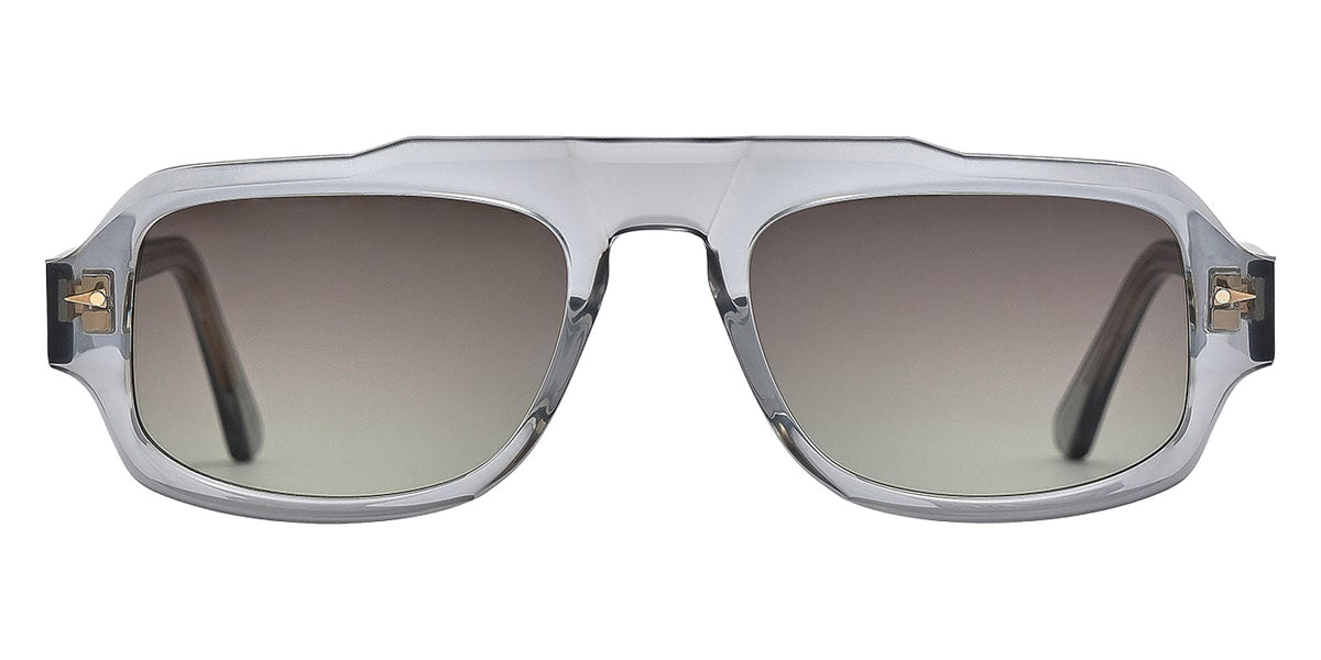 AHLEM® Limited Edition™ George V Sunglasses AH SA109-SEAL/GNGR4-F1 54 - Sealight/Green Gradient