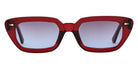 AHLEM® Jeanne Sunglasses AH SA110-BURG/BLGR4-F1 53 - Burgundy/Blue Gradient