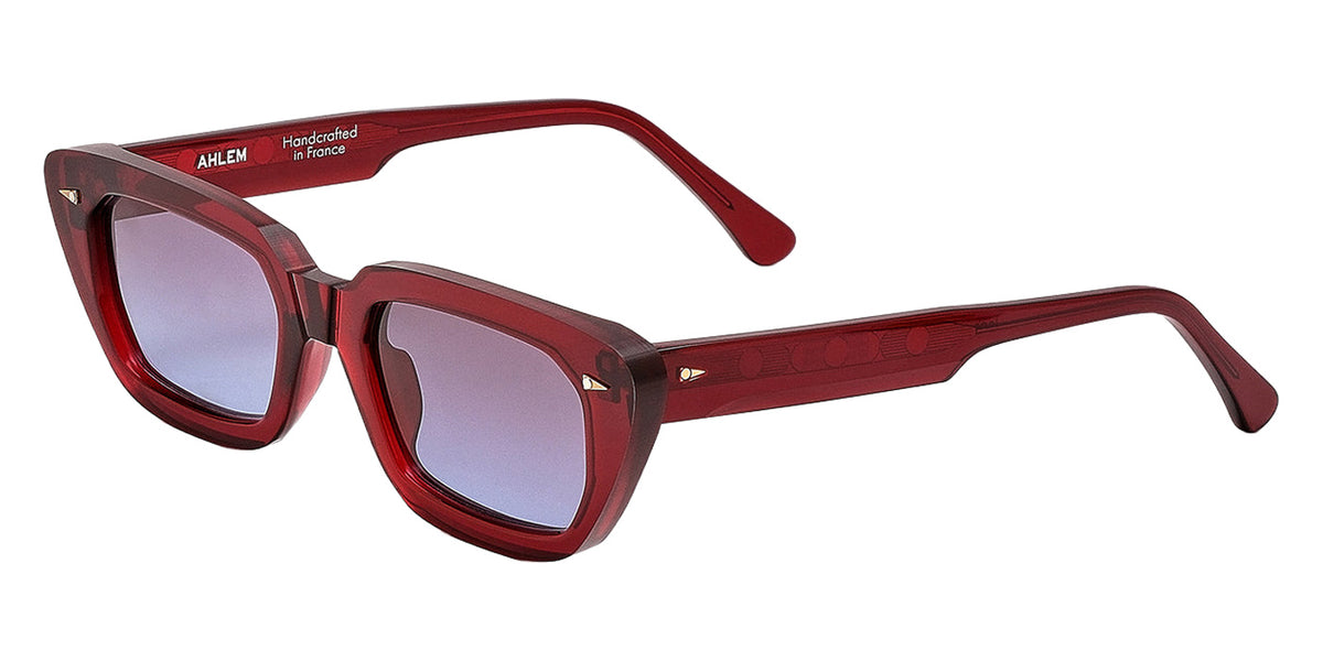 AHLEM® Jeanne Sunglasses AH SA110-BURG/BLGR4-F1 53 - Burgundy/Blue Gradient