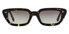 AHLEM® Jeanne Sunglasses AH SA110-YLWT/GNGR4-F1 53 - Yellow Turtle/Green Gradient