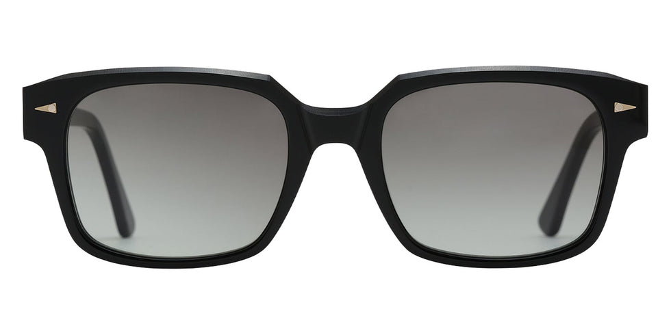 AHLEM® Gros Caillou Sunglasses AH SA121-BLCK/GNGR4-F1 53 - Black/Green Gradient