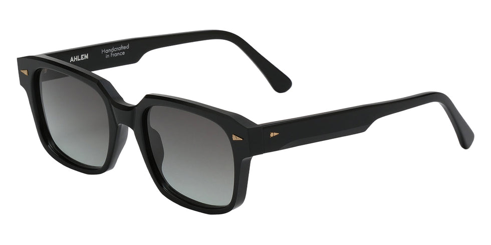AHLEM® Gros Caillou Sunglasses AH SA121-BLCK/GNGR4-F1 53 - Black/Green Gradient