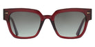 AHLEM® Italiens Sunglasses AH SA127-BURG/GNGR4-F1 53 - Burgundy/Green Gradient
