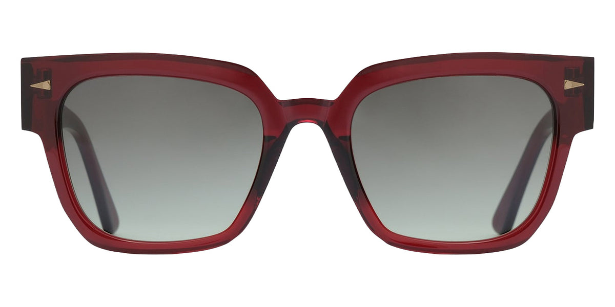 AHLEM® Italiens Sunglasses AH SA127-BURG/GNGR4-F1 53 - Burgundy/Green Gradient