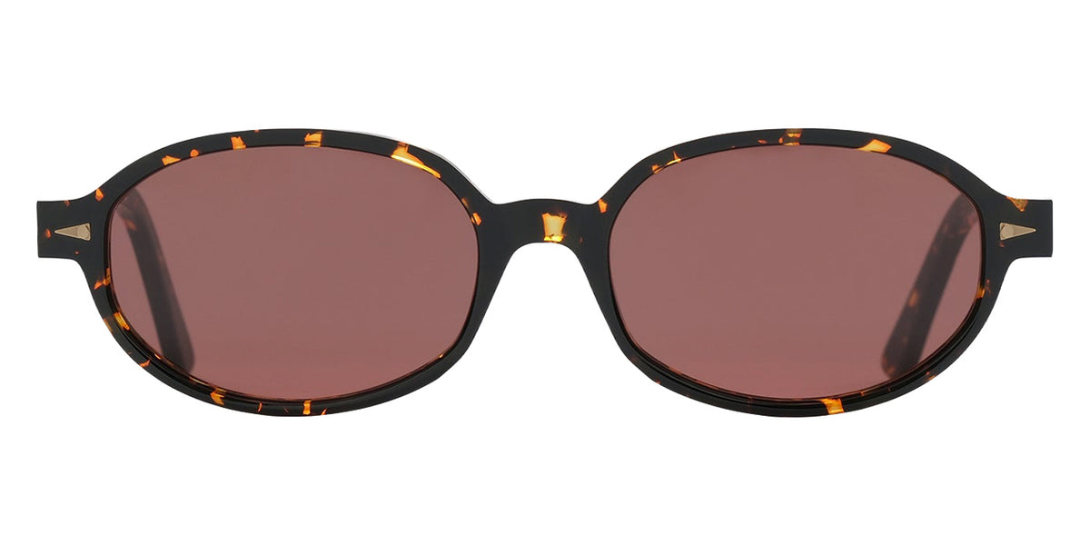 AHLEM® Rohan Sunglasses AH SA133-YLWT/PLUM-F1 54 - Yellow Turtle/Plum