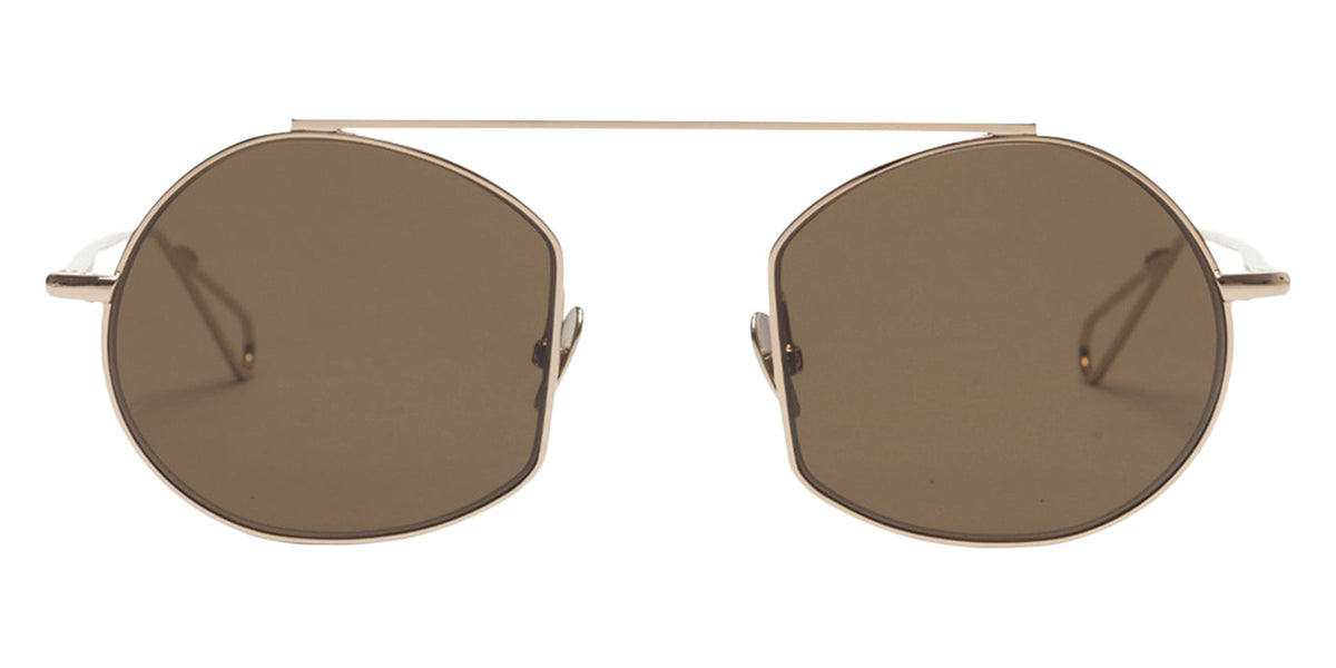 AHLEM® Place des Victoires Sunglasses AH SM004-CHAM-NA/BRWN2-B2 47 - Champagne