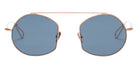 AHLEM® Place des Victoires Sunglasses AH SM004-RGBR-NA/BLUE2-B2 47 - Rose Gold Brushed