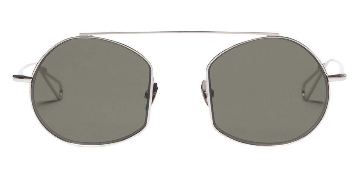 AHLEM® Place des Victoires Sunglasses AH SM004-WHTG-NA/GREN2-B2 47 - White Gold