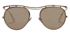 AHLEM® Limited Edition™ AHLEM X Beck Metal Sunglasses AH SM066-CHAM-BRNL4-B2 52 - Champagne/Light Brown