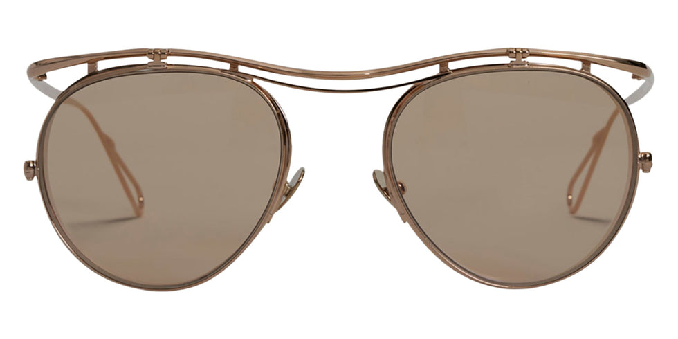 AHLEM® Limited Edition™ AHLEM X Beck Metal Sunglasses AH SM066-CHAM-BRNL4-B2 52 - Champagne/Light Brown