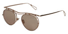 AHLEM® Limited Edition™ AHLEM X Beck Metal Sunglasses AH SM066-CHAM-BRNL4-B2 52 - Champagne/Light Brown