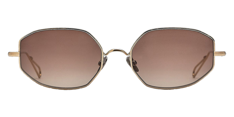 AHLEM® Limited Edition™ Colombe Sunglasses AH SM098-GRYG-NA/SMGR4-H2 54 - Grey Gold/Smoke Gradient