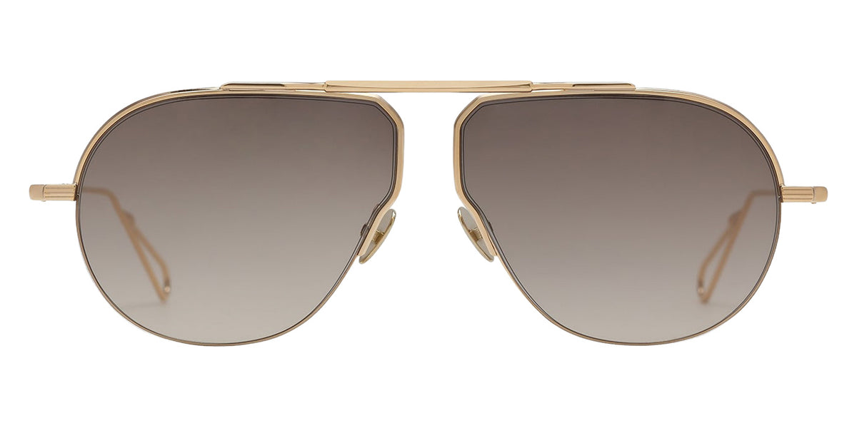 AHLEM® Limited Edition™ Laplace Sunglasses AH SM103-CHAM-NA/RAGR4-B2 60 - Champagne/Rain Gradient