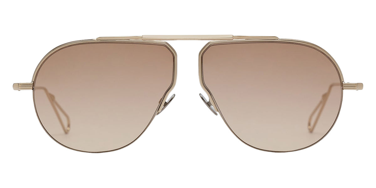 AHLEM® Limited Edition™ Laplace Sunglasses AH SM103-GRYG-NA/BRLG4-B2 60 - Grey Gold/Brown Light Gradient