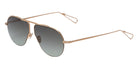 AHLEM® Limited Edition™ Laplace Sunglasses AH SM103-PEOG-NA/GNGR4-B2 60 - Peony Gold/Green Gradient