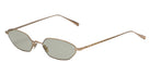 AHLEM® Limited Edition™ Iris Sunglasses AH SM112-CHAM-NA/GRNL4-M3 56 - Champagne/Green Light