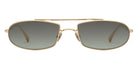 AHLEM® Limited Edition™ Guérin Sunglasses AH SM117-CHAM-NA/GNGR4-M3 57 - Champagne/Green Gradient