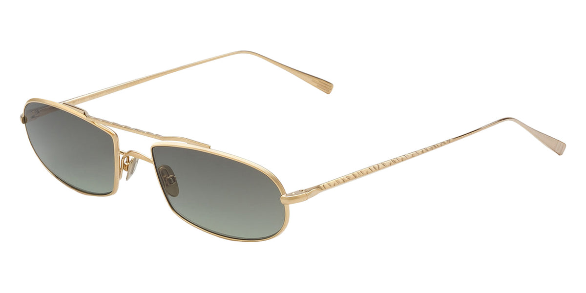 AHLEM® Limited Edition™ Guérin Sunglasses AH SM117-CHAM-NA/GNGR4-M3 57 - Champagne/Green Gradient