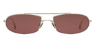AHLEM® Limited Edition™ Guérin Sunglasses AH SM117-GRYG-NA/PLUM4-M3 57 - Grey Gold/Plum