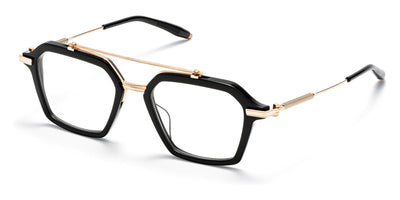 AKONI® Akari AKO Akari 413A 51 - Solid Black Eyeglasses