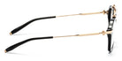 AKONI® Akari AKO Akari 413A 51 - Solid Black Eyeglasses