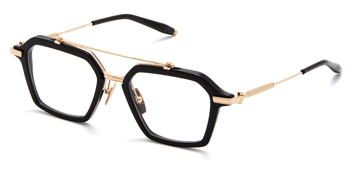 AKONI® Akari AKO Akari 413A-UNI 51 - Solid Black Eyeglasses