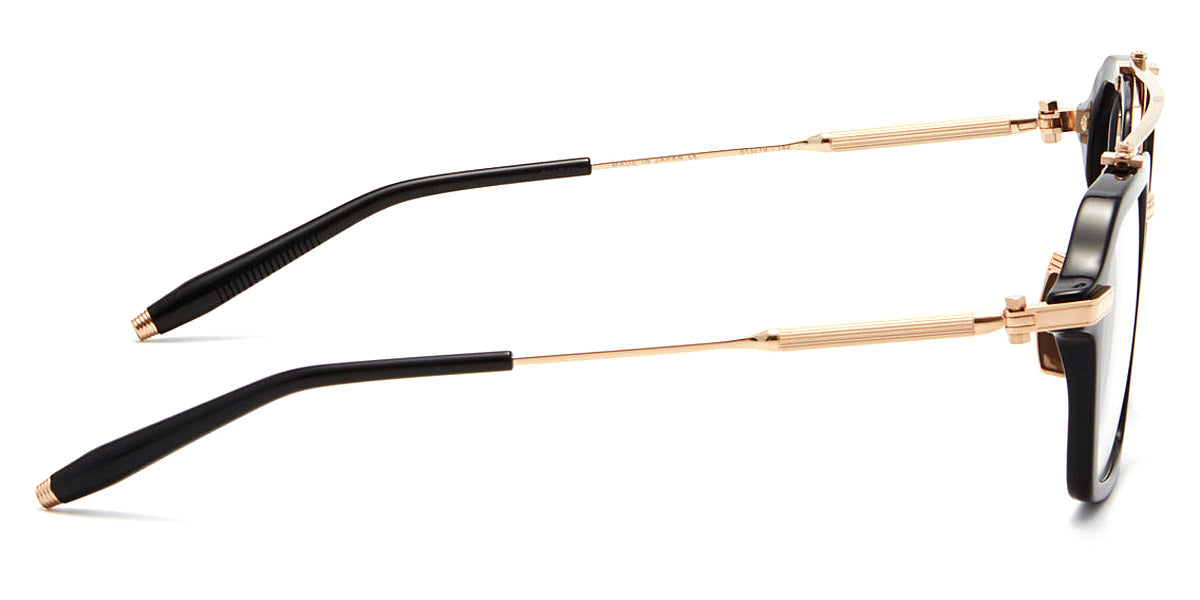 AKONI® Akari AKO Akari 413A-UNI 51 - Solid Black Eyeglasses