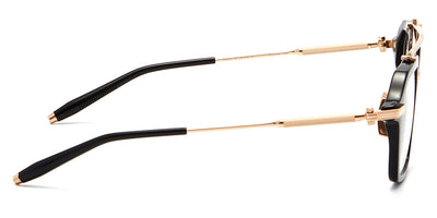 AKONI® Akari AKO Akari 413A-UNI 51 - Solid Black Eyeglasses