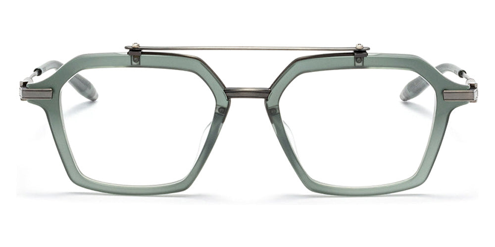 AKONI® Akari AKO Akari 413C 51 - Matte Crystal Blue Eyeglasses