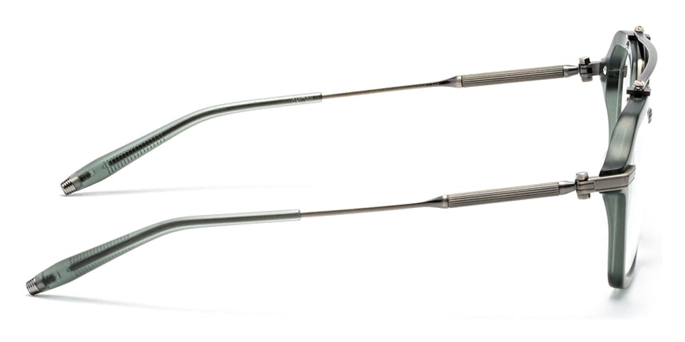 AKONI® Akari AKO Akari 413C 51 - Matte Crystal Blue Eyeglasses