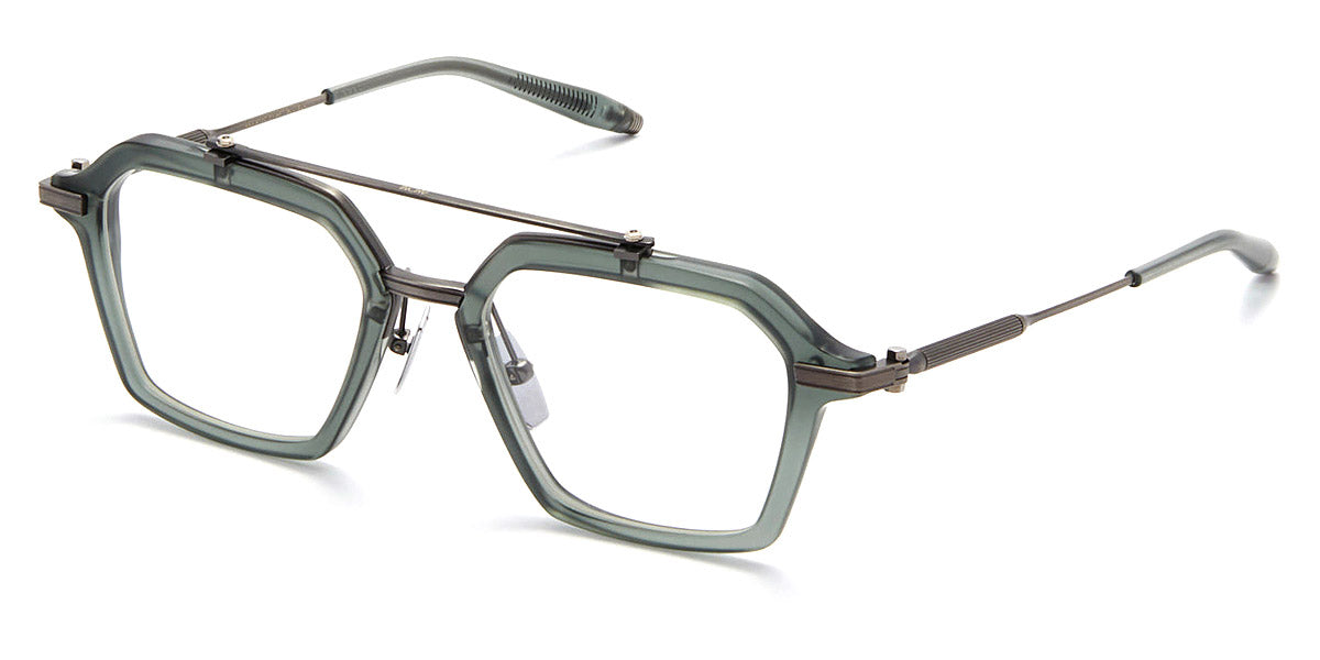 AKONI® Akari AKO Akari 413C-UNI 51 - Matte Crystal Blue Eyeglasses