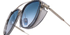Akoni® Echo Sunglasses - Brushed Silver