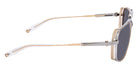 Akoni® Pathfinder Sunglasses - Brushed Black Palladium and Gold