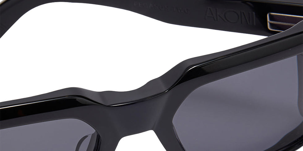 Akoni® Pegasus-Two Sunglasses - Black