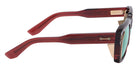 Akoni® Pegasus-Two Sunglasses - Crystal Burgundy