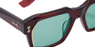 Akoni® Pegasus-Two Sunglasses - Crystal Burgundy