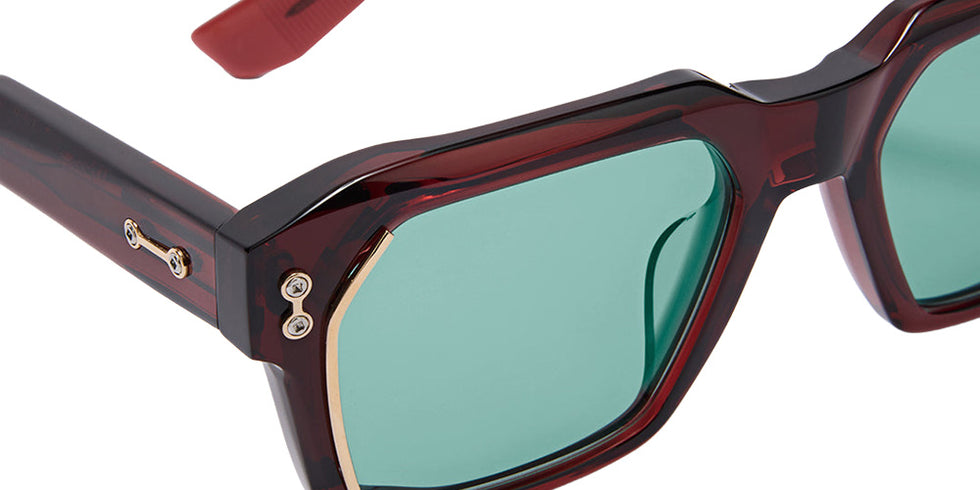 Akoni® Pegasus-Two Sunglasses - Crystal Burgundy