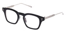 Akoni® Wise Eyeglasses - Black and Brushed Palladium