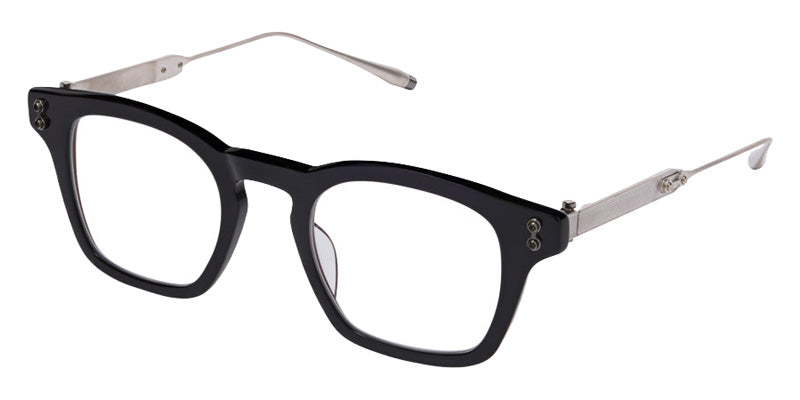 Akoni® Wise Eyeglasses - Black and Brushed Palladium