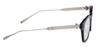 Akoni® Wise Eyeglasses - Black and Brushed Palladium